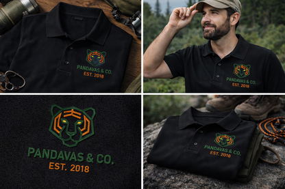 Black Polo T-Shirt | Nilgiris