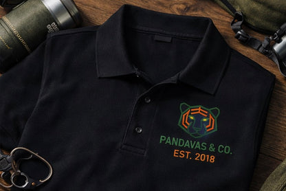 Black Polo T-Shirt | Nilgiris