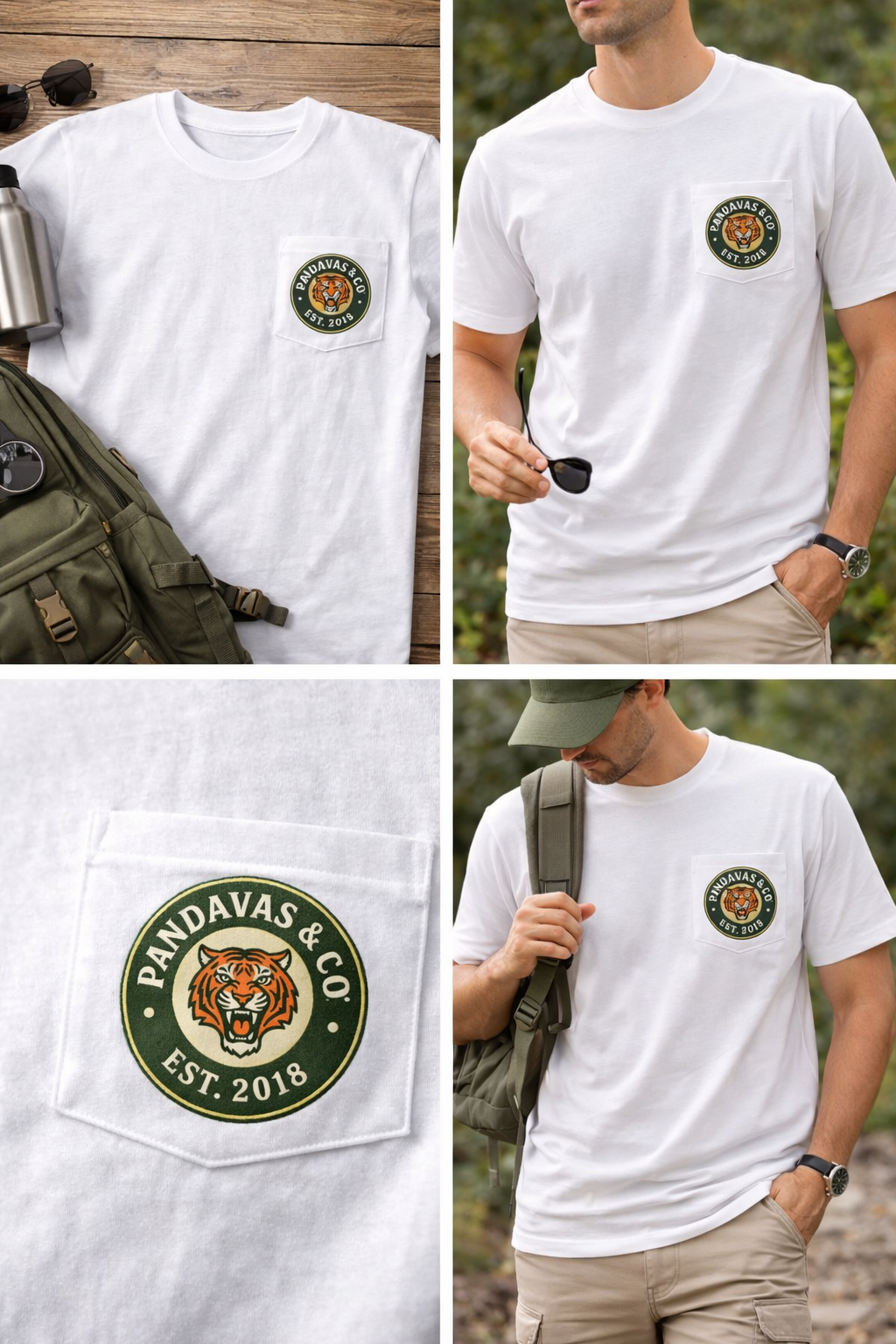 White T-Shirt | Ranthambore