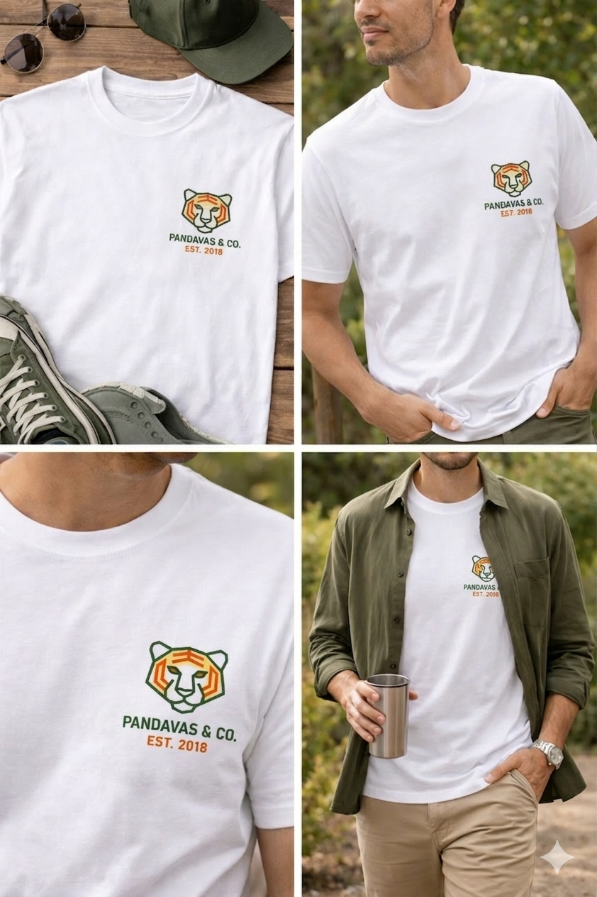 White T-Shirt | Nilgiris