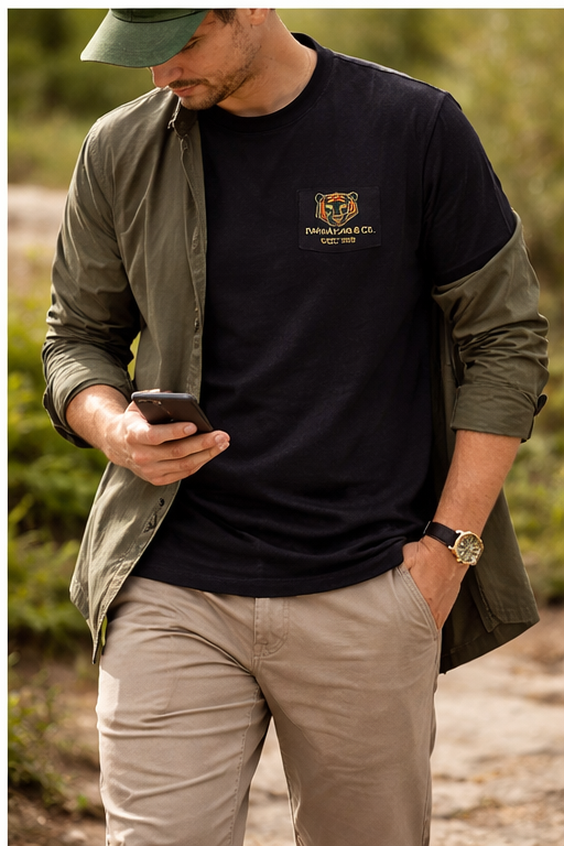 Black T-Shirt | Nilgiris