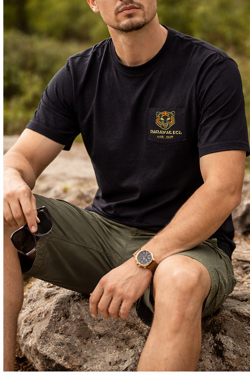 Black T-Shirt | Nilgiris