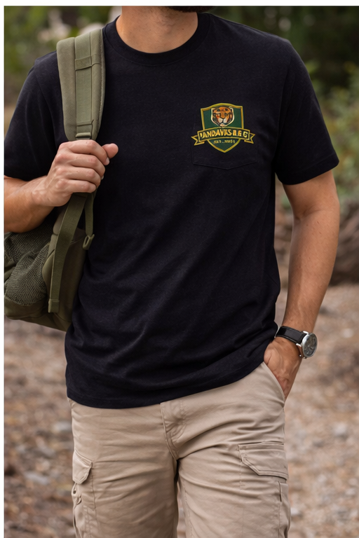 Black T-Shirt | Kaziranga