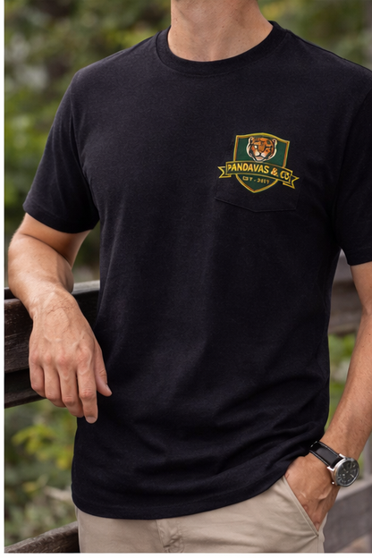 Black T-Shirt | Kaziranga