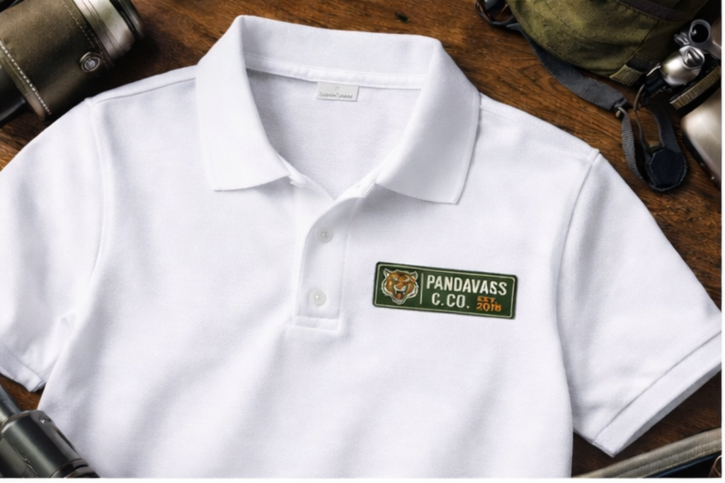 White Polo T-Shirt | Sariska